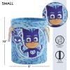 imageIdea Nuova PJ Mask 3 Piece Multi Size Fabric Nestable Toy Storage Basket Set with Rope Carry HandlesPj Mask