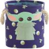 imageIdea Nuova PJ Mask 3 Piece Multi Size Fabric Nestable Toy Storage Basket Set with Rope Carry HandlesStars Wars  the Mandalorian