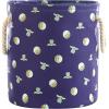imageIdea Nuova PJ Mask 3 Piece Multi Size Fabric Nestable Toy Storage Basket Set with Rope Carry HandlesStars Wars  the Mandalorian