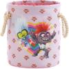 imageIdea Nuova PJ Mask 3 Piece Multi Size Fabric Nestable Toy Storage Basket Set with Rope Carry HandlesTrolls