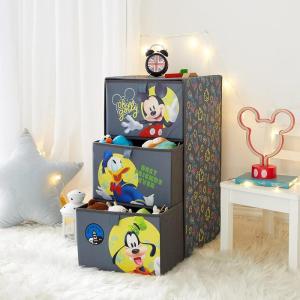 imageIdea Nuova PJ Mask 3 Drawer Soft Storage Unit with Poly Canvas FrameMickey Mouse