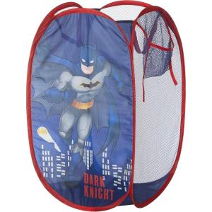 imagePJ Mask Pop Up Storage and Laundry Hamper 21quot H x 135quot W X 135quot LBatman  Blue