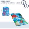 imageIdea Nuova 2 Piece Drawstring Sling Carry Bag with Sleeping Slumber BagBlues Clues