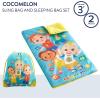 imageIdea Nuova 2 Piece Drawstring Sling Carry Bag with Sleeping Slumber BagCocomelon