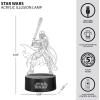 imageIdea Nuova 3D Acrylic LED Illusion Lamp Darth VaderStar Wars Darth Vader