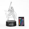 imageIdea Nuova 3D Acrylic LED Illusion Lamp Darth VaderStar Wars Darth Vader