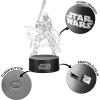 imageIdea Nuova 3D Acrylic LED Illusion Lamp Darth VaderStar Wars Darth Vader