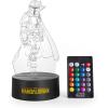 imageIdea Nuova 3D Acrylic LED Illusion Lamp Darth VaderStar Wars The Mandalorian