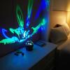 imageIdea Nuova Marvel Spiderman Rotating LED Projection Kids Lamp and Nightlight 488quotx 488quotx 55quotJurassic World