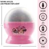 imageIdea Nuova Marvel Spiderman Rotating LED Projection Kids Lamp and Nightlight 488quotx 488quotx 55quotMinnie Mouse