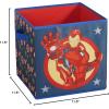 imageIdea Nuova PJ Masks 2 Pack Collapsible Storage 115quot Cubes with LED LightsIronman