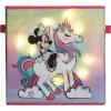 imageIdea Nuova PJ Masks 2 Pack Collapsible Storage 115quot Cubes with LED LightsMinnie Mouse