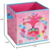 imageIdea Nuova PJ Masks 2 Pack Collapsible Storage 115quot Cubes with LED LightsTrolls