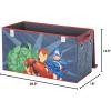 imageIdea Nuova Space Jam A New Legacy Collapsible Durable Toy Storage Trunk with LidAvengers Blue
