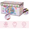imageIdea Nuova Space Jam A New Legacy Collapsible Durable Toy Storage Trunk with LidLOL Surprise  Sweet and Sassy