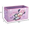 imageIdea Nuova Space Jam A New Legacy Collapsible Durable Toy Storage Trunk with LidMinnie Mouse  Best Friends Forever