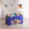 imageIdea Nuova Space Jam A New Legacy Collapsible Durable Toy Storage Trunk with LidPaw Patrol Chase Marshall and Skye