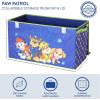 imageIdea Nuova Space Jam A New Legacy Collapsible Durable Toy Storage Trunk with LidPaw Patrol Chase Marshall and Skye