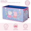 imageIdea Nuova Space Jam A New Legacy Collapsible Durable Toy Storage Trunk with LidPeppa Pig  Purple