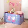 imageIdea Nuova Space Jam A New Legacy Collapsible Durable Toy Storage Trunk with LidPeppa Pig  Purple