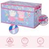 imageIdea Nuova Space Jam A New Legacy Collapsible Durable Toy Storage Trunk with LidPeppa Pig  Purple