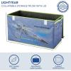 imageIdea Nuova Space Jam A New Legacy Collapsible Durable Toy Storage Trunk with LidPixar Lightyear