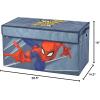 imageIdea Nuova Space Jam A New Legacy Collapsible Durable Toy Storage Trunk with LidSpiderman Blue