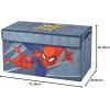 imageIdea Nuova Space Jam A New Legacy Collapsible Durable Toy Storage Trunk with LidSpiderman Blue