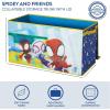 imageIdea Nuova Space Jam A New Legacy Collapsible Durable Toy Storage Trunk with LidSpidey and His Amazing Friends