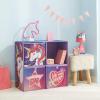 imageIdea Nuova Space Jam Collapsible Storage Cubby Unit and Bookshelf with 3 Collapsible CubesJojo Siwa