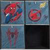 imageIdea Nuova Space Jam Collapsible Storage Cubby Unit and Bookshelf with 3 Collapsible CubesSpiderman