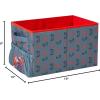 imageIdea Nuova Space Jam Kids Collapsible Storage Organizer Bin with Front Pocket9quot H x 10quot W x 15quot LSpiderman