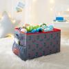 imageIdea Nuova Space Jam Kids Collapsible Storage Organizer Bin with Front Pocket9quot H x 10quot W x 15quot LSpiderman