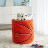 imageIdea Nuova Space Jam A New Legacy Basketball Plush Storage Organizer Bin 15quot H x 14quot WSpace Jam