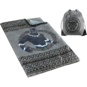 imageIdea Nuova 2 Piece Drawstring Sling Carry Bag with Sleeping Slumber BagBlack Panther