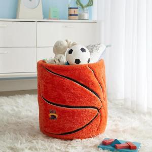imageIdea Nuova Space Jam A New Legacy Basketball Plush Storage Organizer Bin 15quot H x 14quot WSpace Jam