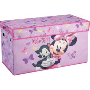 imageIdea Nuova Space Jam A New Legacy Collapsible Durable Toy Storage Trunk with LidMinnie Mouse  Best Friends Forever