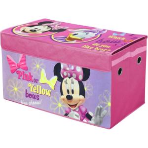 imageIdea Nuova Space Jam A New Legacy Collapsible Durable Toy Storage Trunk with LidMinnie Mouse