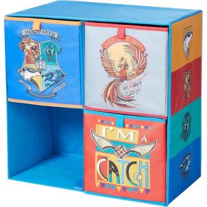 imageIdea Nuova Space Jam Collapsible Storage Cubby Unit and Bookshelf with 3 Collapsible CubesHarry Potter