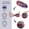 imageDisney Aladdin Pop Up Hamper with Durable Carry Handles 21quot H x 135quot W X 135quot LAvengers  Bliue