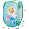 imageDisney Aladdin Pop Up Hamper with Durable Carry Handles 21quot H x 135quot W X 135quot LBaby Shark