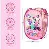 imageDisney Aladdin Pop Up Hamper with Durable Carry Handles 21quot H x 135quot W X 135quot LMinnie Mouse Oh so Happy