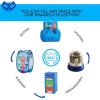 imageDisney Aladdin Pop Up Hamper with Durable Carry Handles 21quot H x 135quot W X 135quot LPJ Mask