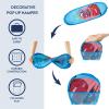 imageDisney Cars Pop Up Hamper with Durable Carry Handles for Laundry Nursery Storage 21 H x 135 W X 135 L