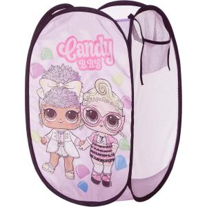 imageDisney Aladdin Pop Up Hamper with Durable Carry Handles 21quot H x 135quot W X 135quot LLol Surprise  Light Pink