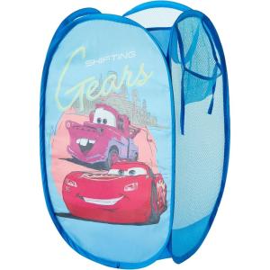 imageDisney Cars Pop Up Hamper with Durable Carry Handles for Laundry Nursery Storage 21 H x 135 W X 135 L