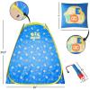 imageCocomelon 3 Piece Slumber Set with Kids Indoor Outdoor UPF 30 Pop Up Play Tent with Pillow and FlashlightCocomelon Big Dreams