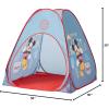 imageCocomelon 3 Piece Slumber Set with Kids Indoor Outdoor UPF 30 Pop Up Play Tent with Pillow and FlashlightMickey Mouse