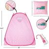 imageCocomelon 3 Piece Slumber Set with Kids Indoor Outdoor UPF 30 Pop Up Play Tent with Pillow and FlashlightPaw Patrol Pink