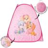 imageCocomelon 3 Piece Slumber Set with Kids Indoor Outdoor UPF 30 Pop Up Play Tent with Pillow and FlashlightPaw Patrol Pink